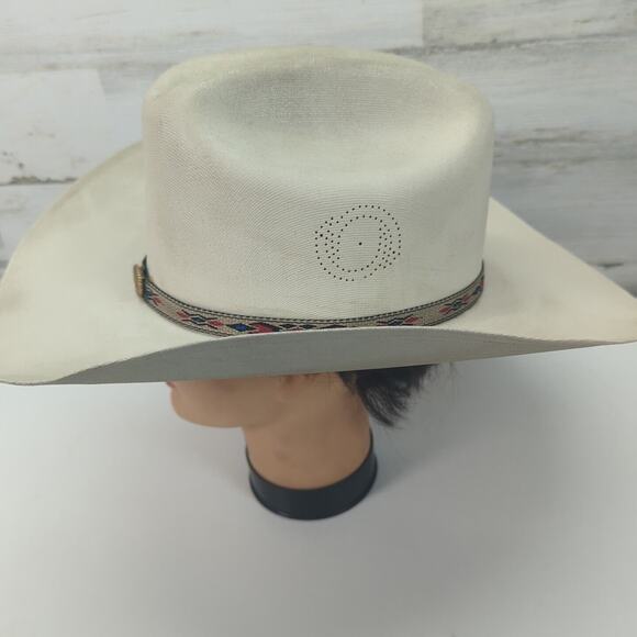 Ojeda Hats 7 1/8 Usa 57 Mex Cowboy Hat Somos Tu Sombra! Made In Mexico - Picture 6 of 16